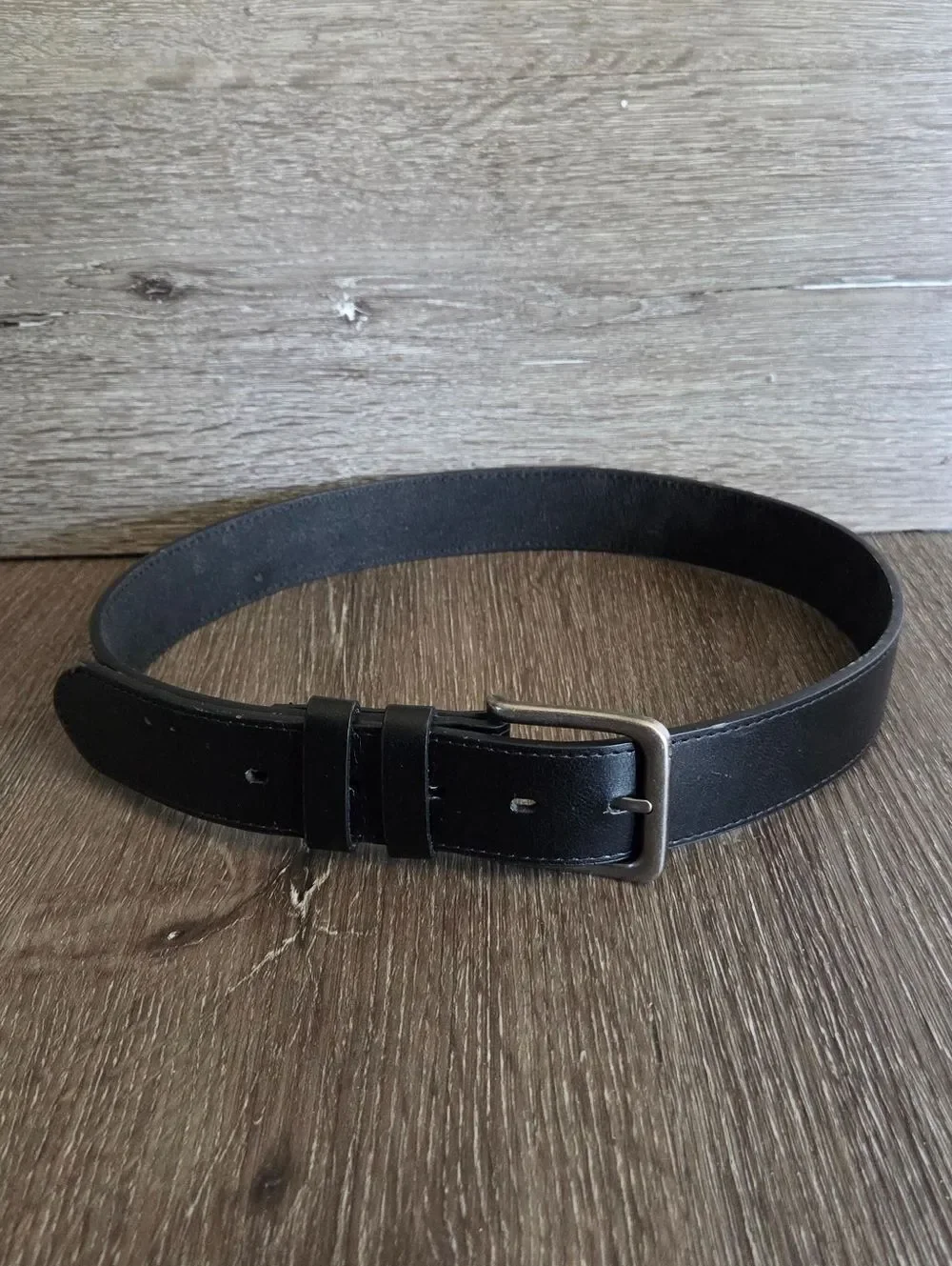 Black Men's Belt 36.5